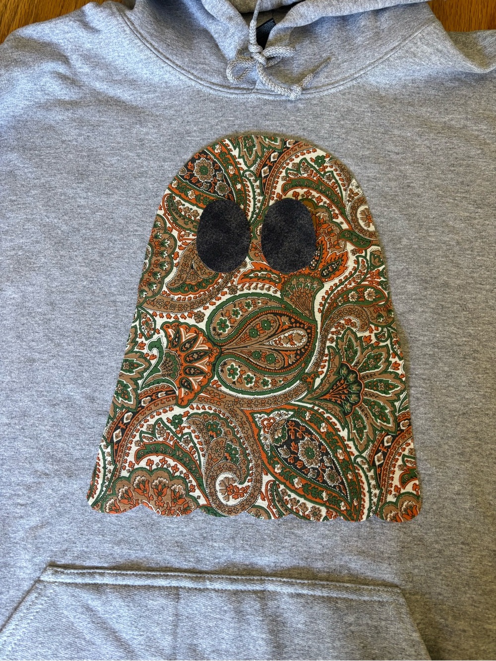 Ghost custom Hoodie / crewneck or tshirt fabric Appliqué all sizes NEW fall new